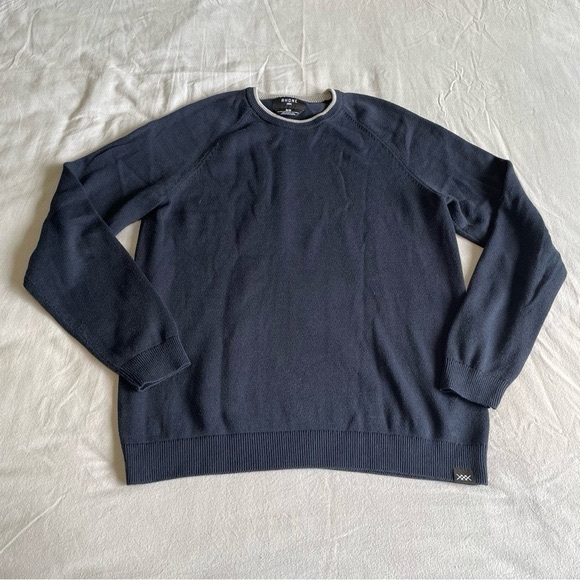 Rhone Hudson Sweater Blue Size Medium - Picture 4 of 9